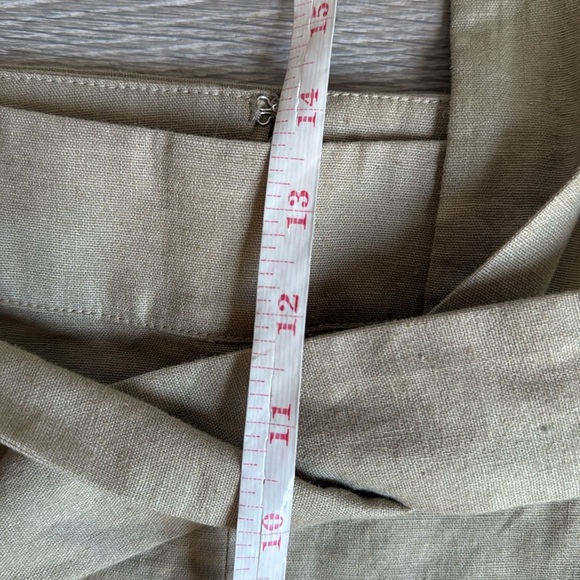 Majorelle Ameera linen blend Pant in taupe green - Picture 7 of 13